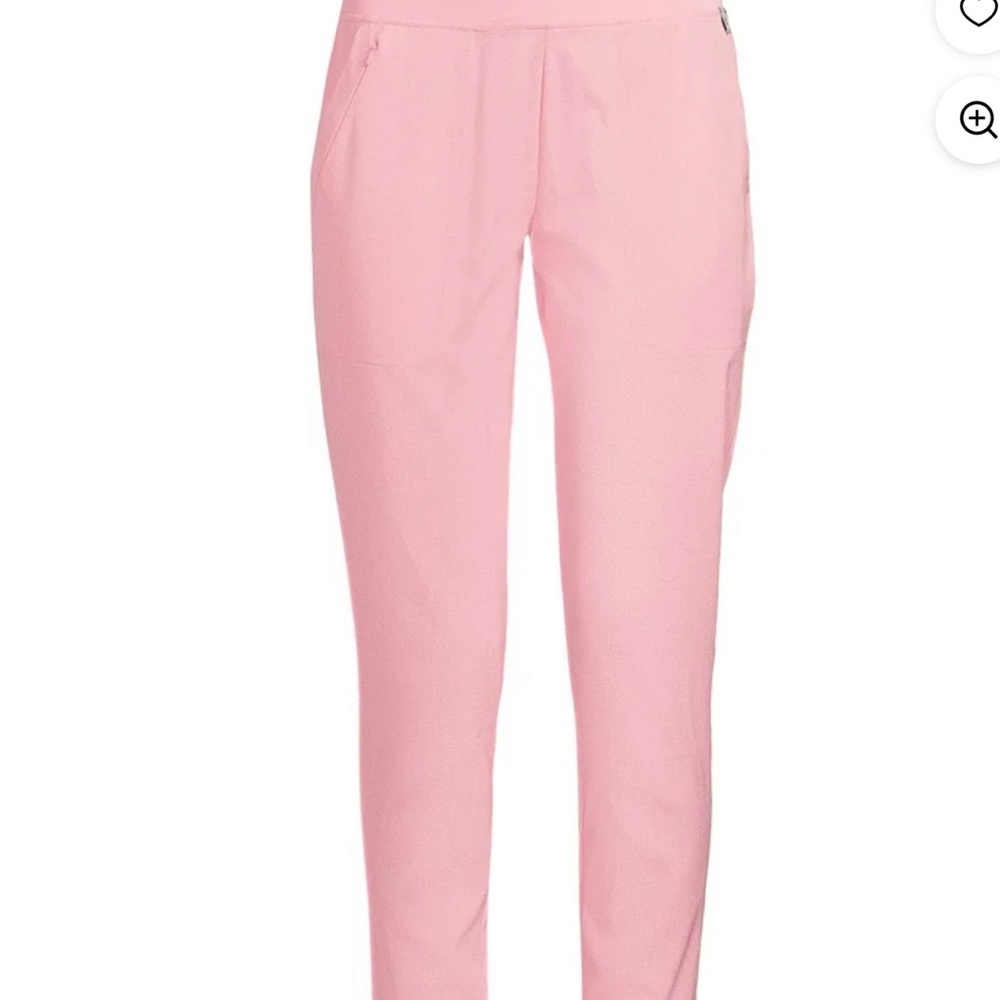 Cuddl Duds Pink Scrub Pants